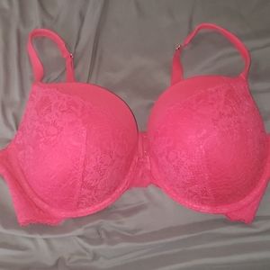 Torrid hot pink bra
